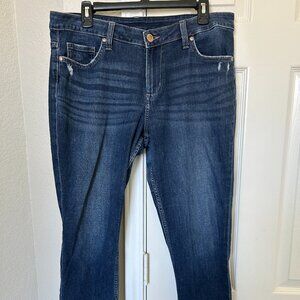 Lee Rider Relaxed Fit Ankle Jean - Frayed Cuffs - No size see Measurements